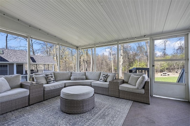 158 Edgemeade Dr, Monroeville, PA 15146 - sunroom / solarium with an outdoor living space