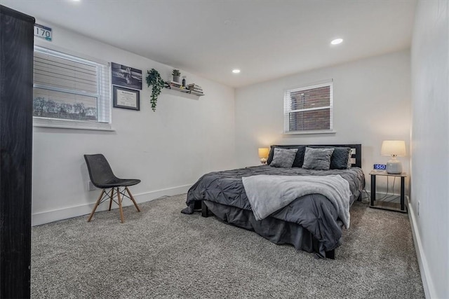 3906 Meadowbrook Blvd, Brentwood, PA 15227 - carpeted bedroom featuring recessed lighting and baseboards
