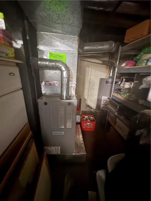 utilities with gas water heater
