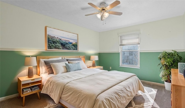 1420 Lexington Dr, Cecil, PA 15055 - bedroom with carpet flooring, baseboards, and ceiling fan