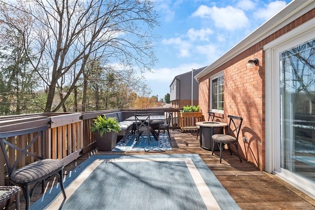 view of deck