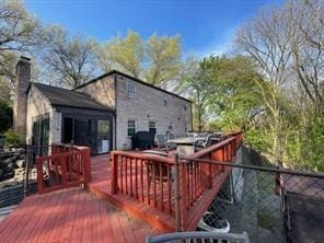 3619 Mccrady Rd, Churchill Boro, PA 15235 - view of wooden deck