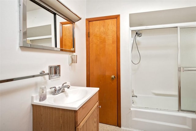 815 Franklin Ave, Connellsville, PA 15425 - bathroom featuring vanity and enclosed tub / shower combo