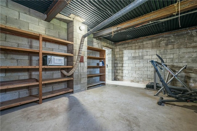 view of storage