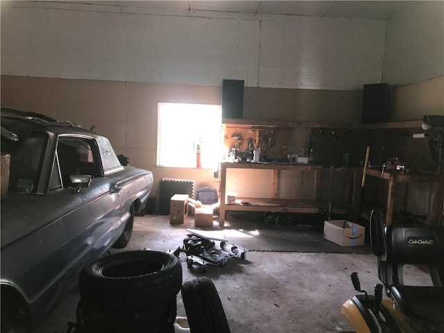 3181 Coulterville Rd, North Huntingdon, PA 15131 - garage with a workshop area
