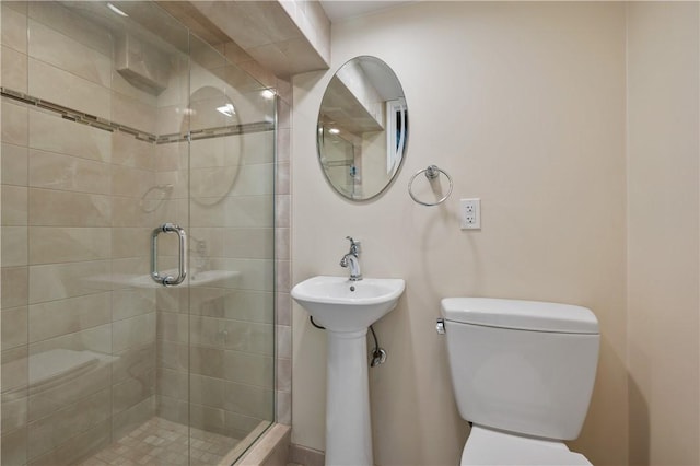 4203 Mckee Dr, Whitehall, PA 15236 - full bath with a shower stall and toilet