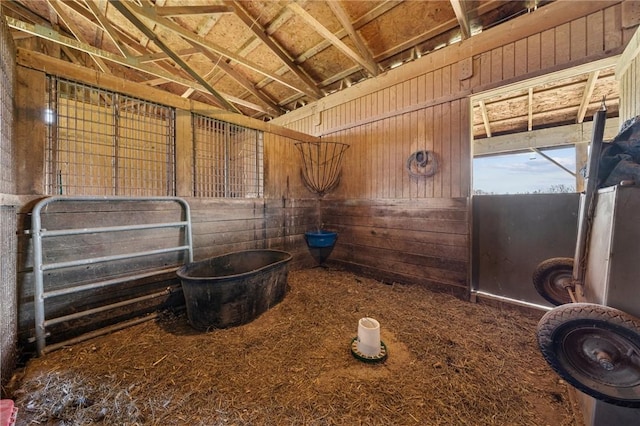 view of stable