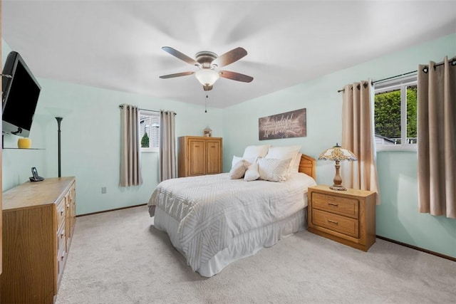2314 Mcmonagle Ave, Banksville/Westwood, PA 15216 - bedroom with baseboards, light colored carpet, and multiple windows