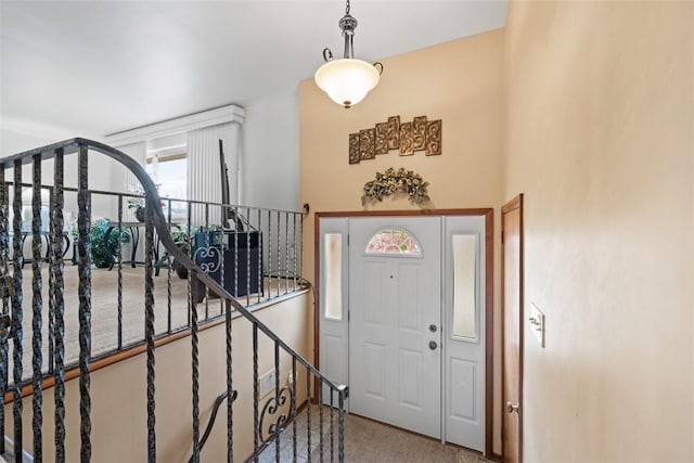 2314 Mcmonagle Ave, Banksville/Westwood, PA 15216 - foyer entrance with carpet flooring