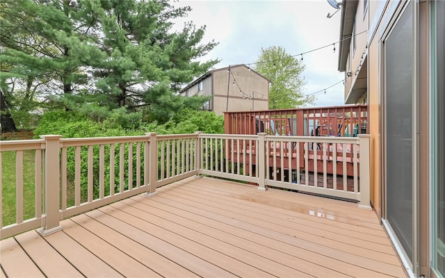 219 Parkwood Dr, Cranberry Twp, PA 16066 - view of deck
