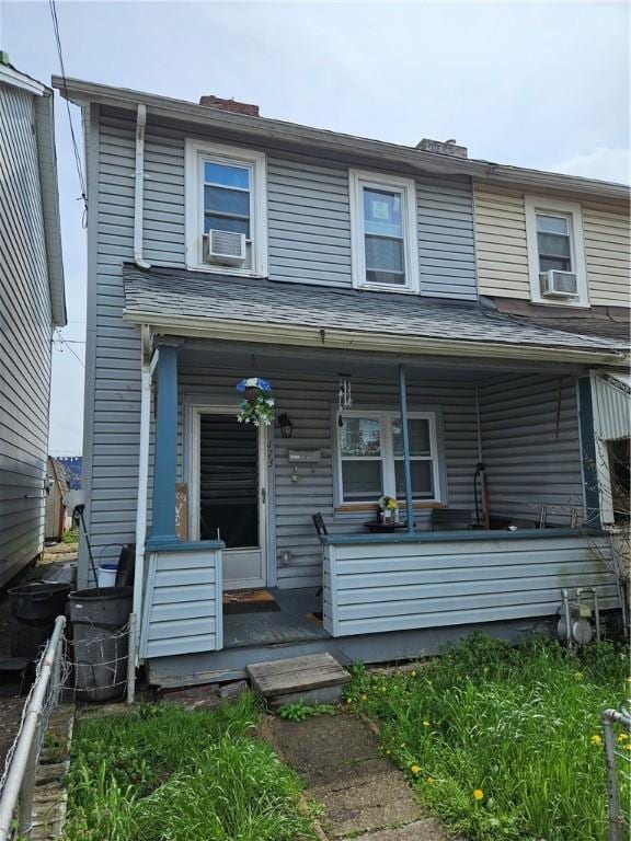 113 Ohio St, Stowe Twp, PA 15136 - view of front of house with a porch and cooling unit
