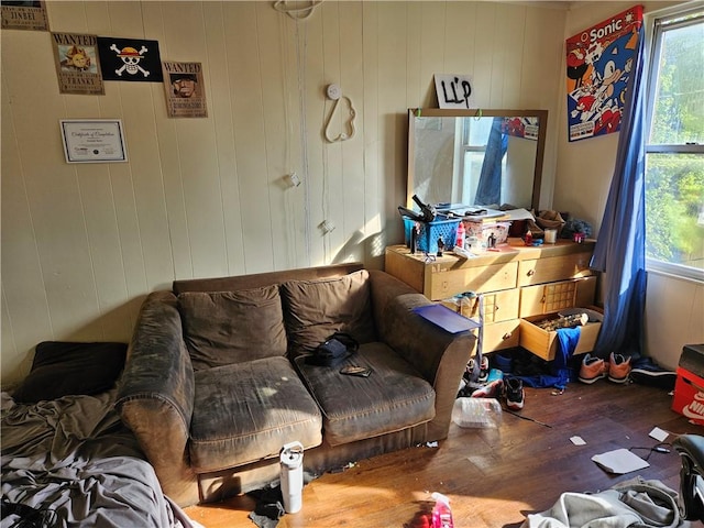 3026 Zephyr Ave, Sheraden, PA 15204 - living room with hardwood / wood-style floors