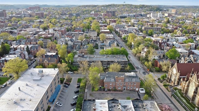 drone / aerial view
