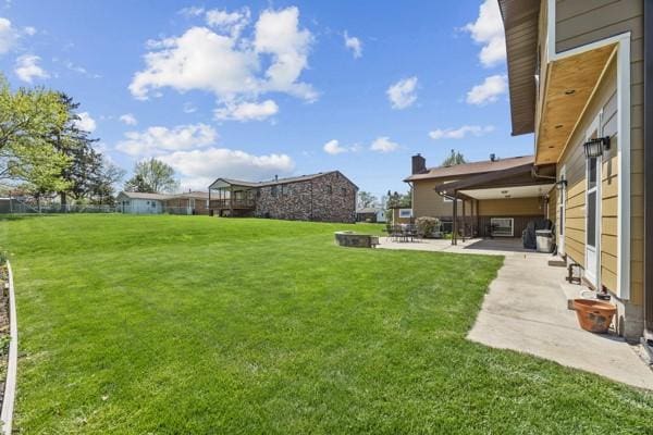 1420 Fernledge Dr, Shaler, PA 15101 - view of yard with a patio area