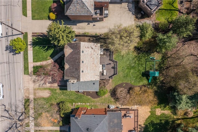 159 Inglewood Dr, Mt Lebanon, PA 15228 - birds eye view of property