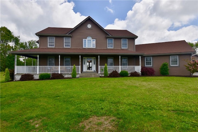 322 Cole Rd, Buffalo Twp But, PA 16055 - view of front of property featuring a porch and a front yard