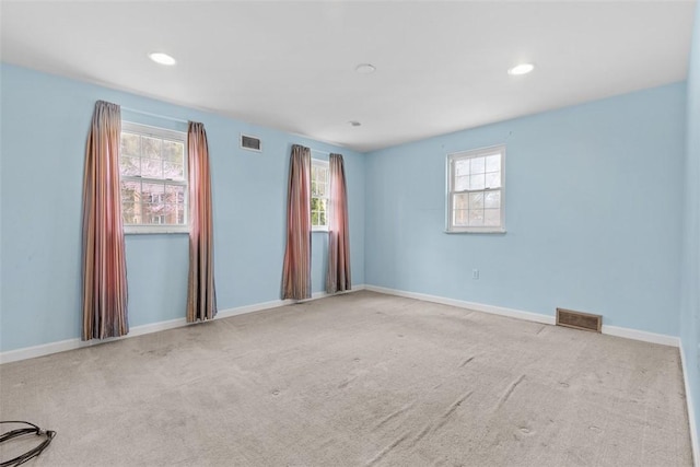 2007 Garrick Dr, Churchill Boro, PA 15235 - carpeted spare room with visible vents and a wealth of natural light