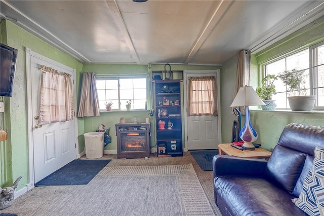 view of sitting room