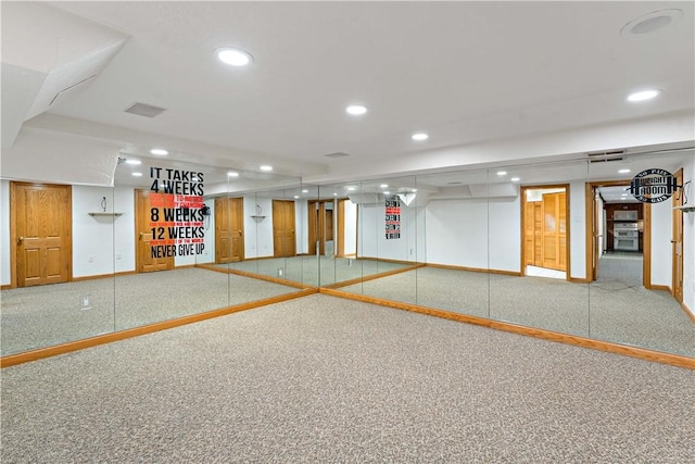 86 Lambeth Dr, Upper St Clair, PA 15241 - garage with recessed lighting and baseboards
