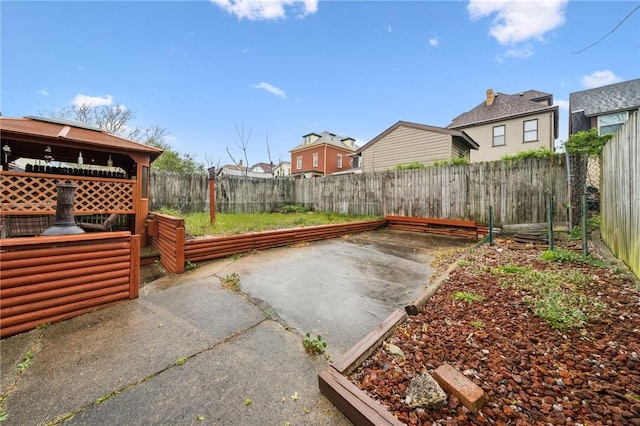 1323 Methyl St, Beechview, PA 15216 - view of patio / terrace with a fenced backyard and a residential view