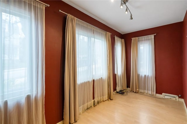814 Greenfield Ave, Greenfield, PA 15217 - spare room with wood finished floors