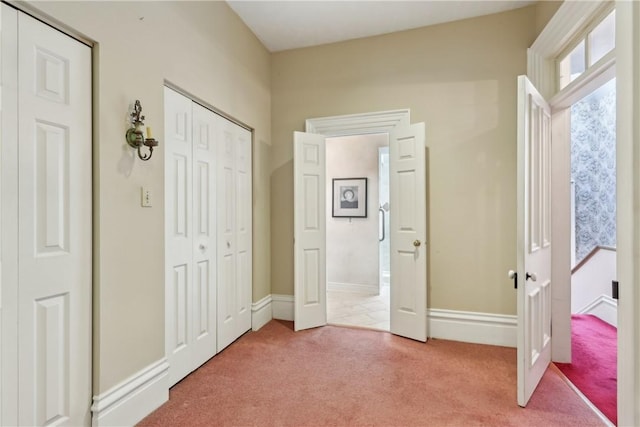 1319 Sheffield St, Manchester, PA 15233 - unfurnished bedroom with baseboards and light colored carpet