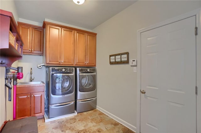404 Plum Ct, Cranberry Twp, PA 16066 - washroom with cabinet space, washing machine and dryer, and baseboards
