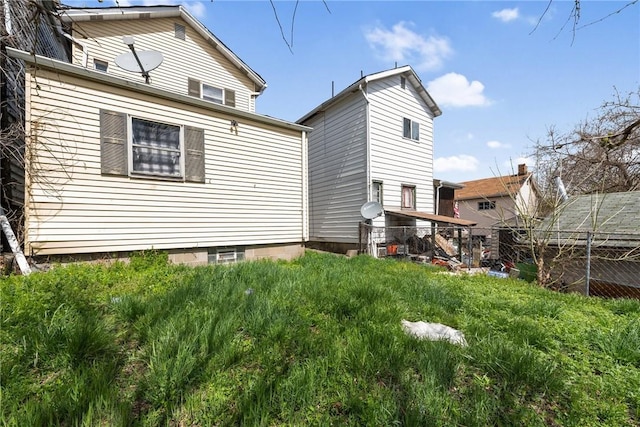 2802 Stewart St, Mckeesport, PA 15132 - back of house featuring fence