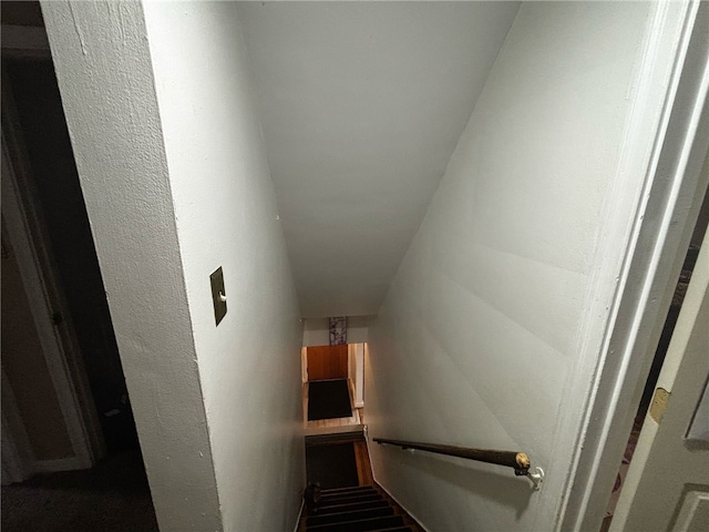 view of staircase