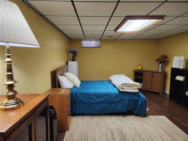 202 Hilltop Dr, Center Twp But, PA 16001 - bedroom with a paneled ceiling and wood finished floors