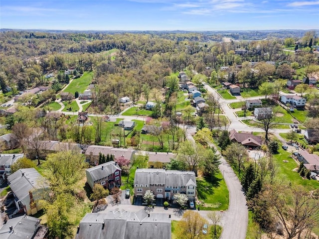 1402 Magnolia Ct, Bethel Park, PA 15102 - drone / aerial view featuring a residential view