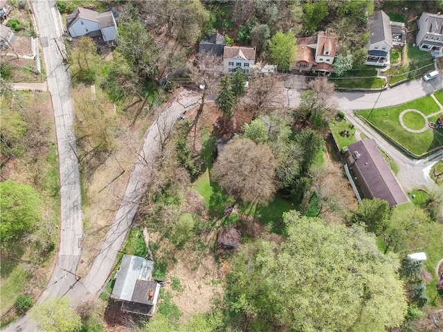 birds eye view of property featuring a residential view