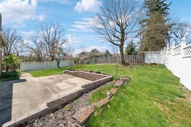 3352 Evergreen Dr, Murrysville, PA 15668 - view of yard with a patio and a fenced backyard