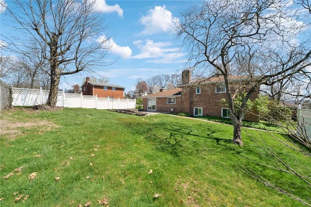 3352 Evergreen Dr, Murrysville, PA 15668 - view of yard featuring a patio and a fenced backyard