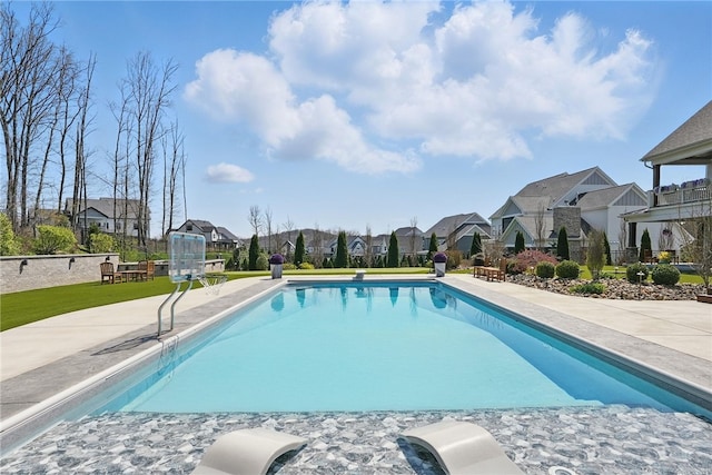 133 Morningside Dr, Cranberry Twp, PA 16066 - swimming pool with a residential view and a patio