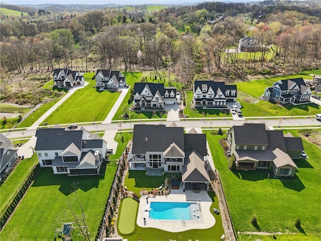 133 Morningside Dr, Cranberry Twp, PA 16066 - aerial view of residential area with a pool