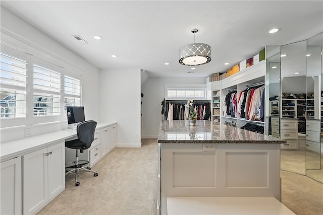133 Morningside Dr, Cranberry Twp, PA 16066 - walk in closet featuring light carpet