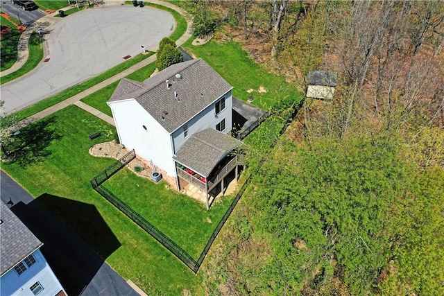 aerial view