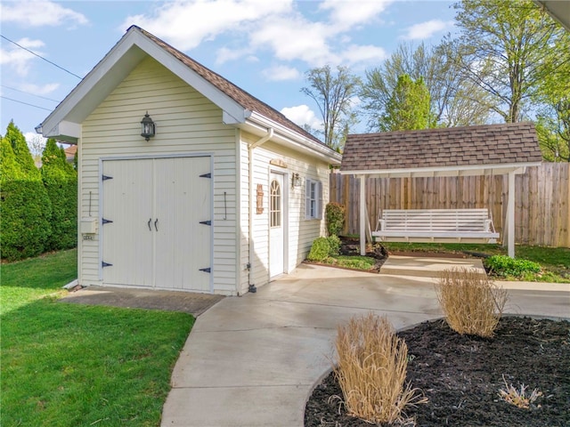 700 Mckinley Ave, City Of Washington, PA 15301 - view of shed featuring fence