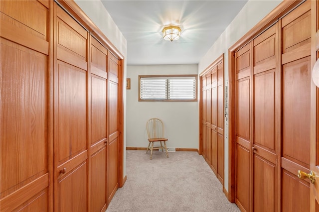 700 Mckinley Ave, City Of Washington, PA 15301 - hall featuring light colored carpet and baseboards