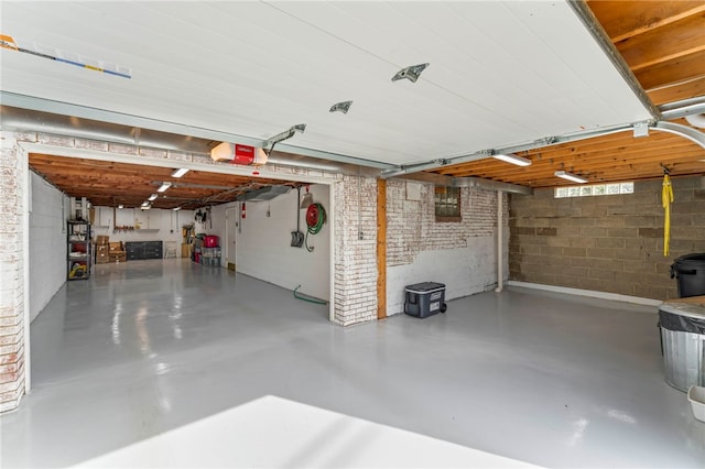 700 Mckinley Ave, City Of Washington, PA 15301 - garage featuring a garage door opener