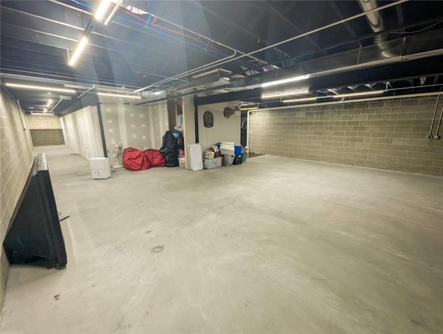 109 Brianna Ln, Oakland Twp, PA 16025 - view of unfinished basement
