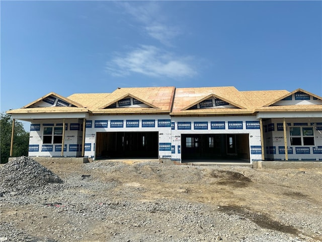 3026 Audrey Dr, Hempfield Twp, PA 15601 - view of front facade featuring a garage, driveway, and covered porch