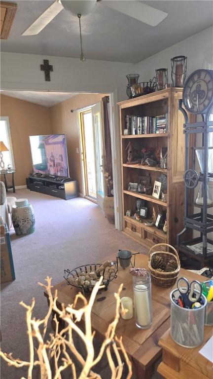 interior space featuring a wealth of natural light