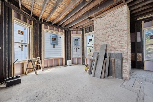 view of unfurnished living room