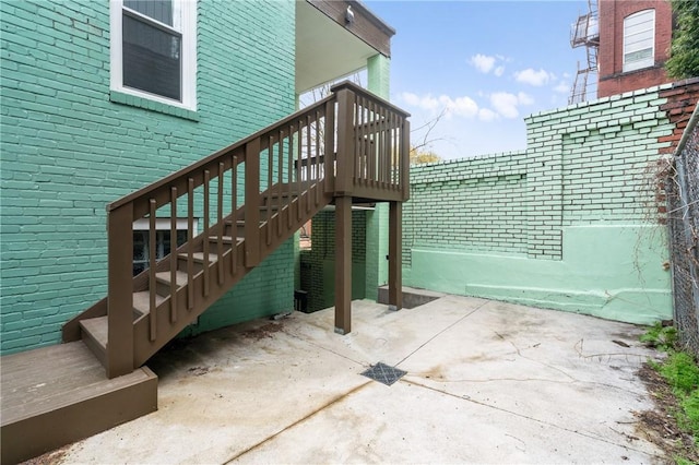 3052 Phelan Way, Polish Hill, PA 15219 - view of patio featuring stairs