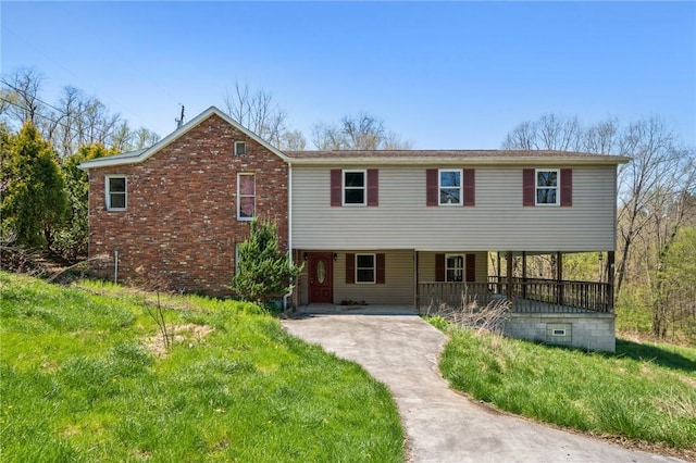 116 Dutchtown Rd, Sewickley Twp, PA 15637 - view of front of house with a porch and brick siding