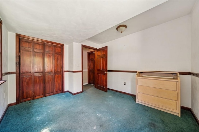 116 Dutchtown Rd, Sewickley Twp, PA 15637 - unfurnished bedroom with baseboards, a closet, and carpet flooring