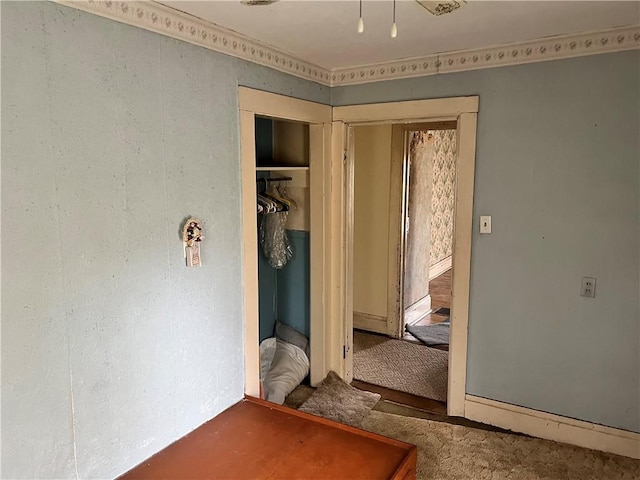 bedroom with a closet