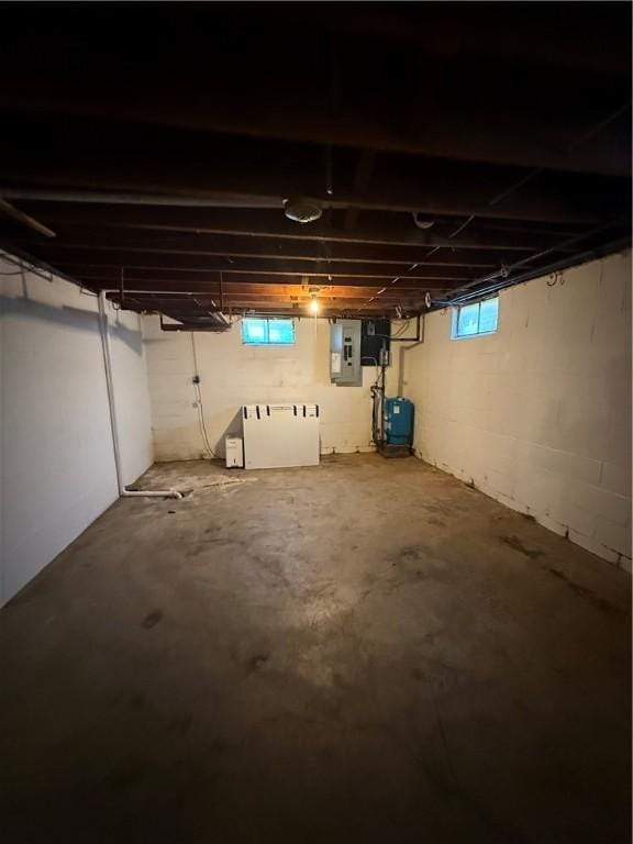 318 Hamburg Rd, Hempfield Twp Mer, PA 16125 - basement with electric panel